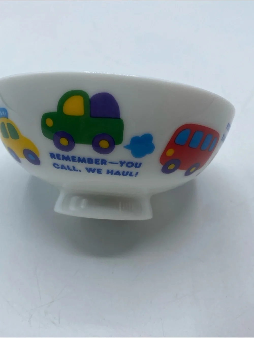 Vintage Runabouts Sanrio Cup Rice Bowl Soup  Hello Kitty Car Truck Travel Kawaii